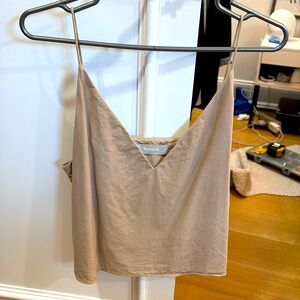 Silk boxy everlane cami